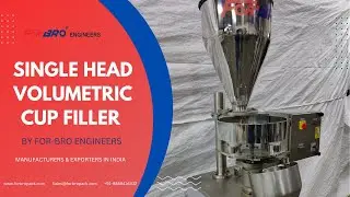 Small Cup Filler Machine for Granule Filling | FOR-BRO Engineers