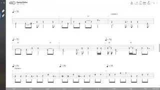 Radiohead - Karma Police (BASS TAB PLAY ALONG)