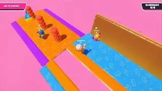RODROTOF VS Aitorek, en Fall Guys - Campe&oacute;n 6303 + Tutorial de Rodado 708 + T&uacute;, pa fuera 1922 y 1923