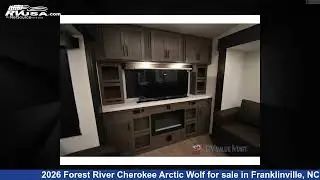 Marvelous 2026 Forest River Cherokee Arctic Wolf Fifth Wheel RV For Sale in Franklinville, NC