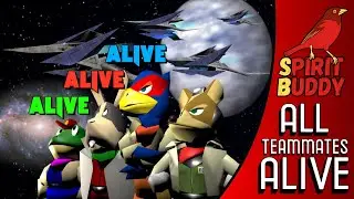 Star Fox 64 - Hard Path - All Teammates Alive