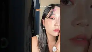 warm vs cool tone makeup 🧡🩷