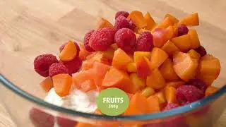 Recette gourmande | Glace express yaourt, vanille et fruits Vahin&eacute;