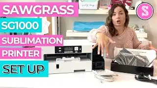 How to Set Up Sawgrass SG1000 Sublimation Printer