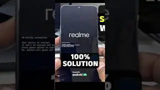 Realme 3 DM-Verity Fix 2025 | No PC, Just WiFi! 🔧📱 #Shorts