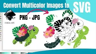 Convert JPG & PNG to SVG: How to Convert Color Images to SVG in Inkscape