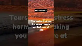 Crying Helps You Feel Better! 😢✨ #StressRelief #MentalHealth #EmotionalWellness #FeelGoodFacts