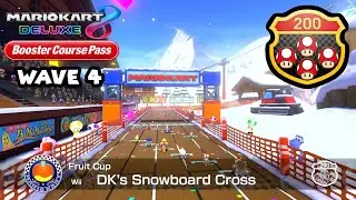 DK's Snowboard Cross (Wii) - 200cc 1st Place (Mario Kart 8 DLC) No Commentary