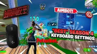 Fortnite OG Ranked Reload + BEST Keyboard & Mouse Settings for INSANE AIM Fortnite Season 4 🎯