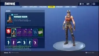 RENEGADE RAIDER ACCOUNT FOR SALE -FORTNITE- 350 + WINS