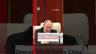Зеленский обвиняет Китай в затягивании российского военного конфликта &mdash; Дипломатический шок