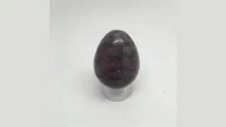136.2 Grams Natural Gemstone Ruby in Crystal Feldspar Egg @India, IE109