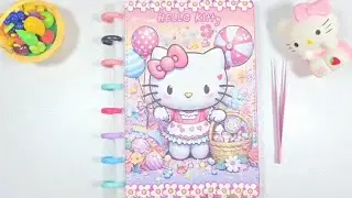 Kawaii sticker decorating❤️beautiful sticker decorating blog😍❤️ asmr journal sticker decorating🥰💗💗💗