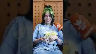 Billieeilish : Oh I am on my periods 😱 #shorts #billieeilish #celebrity #celebritysurprises #tiktok