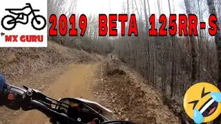 Test Riding the 2019 Beta 125RR-S ( VERY SLOW PLAY BIKE )