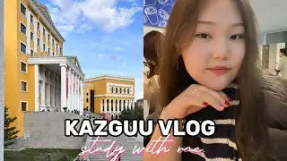 STUDY VLOG: KAZGUU✨