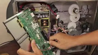 Change Power Unit Zebra Printer ZT 410