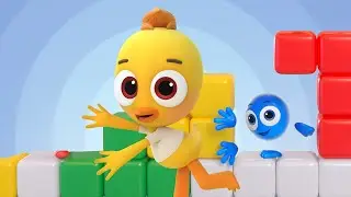 Beadies - Colorful Blocks 🟨 Episode 11 🟩 Learning Cartoons for Kids | Toons Mania - Happy Kids