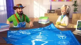 Mega Farm promo (SFX, voice and mixing)