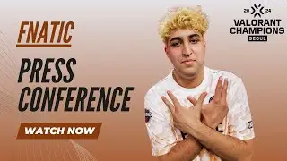 Fnatic vs G2 Esports (FNC) VCT Champions Seoul Post Match Interview | Esports #vctchampions
