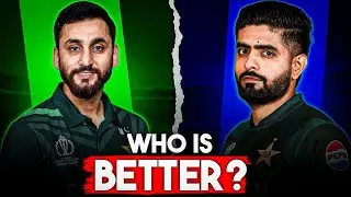 Who Is Better? 🤔 Babar Azam or Salman Ali Agha | Real Comparison