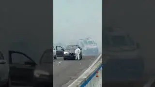 Masked gang blow up armoured truck on Italian highway in audacious heist