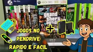 Como Rodar Jogos no Pendrive/HD no Xbox 360 com Aurora — Tutorial Completo 2025