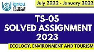 TS-05 FULLY SOLVED ASSIGNMENT NEW (2023-24) II BTS COURSE ASSIGNMENT