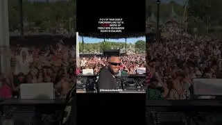 😂Fisher show's up on front row @gordoszn @tomorrowland #housemusic