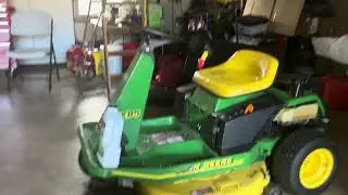 My review of my 2002 John Deere GX85 rear engine  riding mower