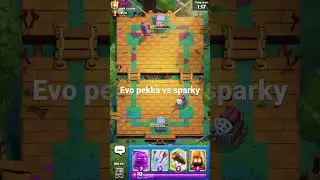 Evo pekka vs. sparky #pekka#sparky#clashroyale #proclash