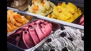 tasty Gelato ice cream  making 😋 #icecream #gelato #italian #tasty #trending #shorts