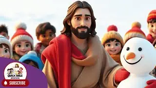 Jesus and Snow - Quick Bible Adventure Song for Kids (Animated with Lyrics)