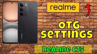 Включить OTG для подключения USB/флешки Realme C75 || Настройки USB-флешки || Настройки OTG #realme