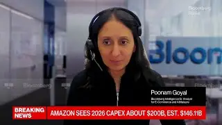 Amazon Falls After Vowing to Spend $200 Billion on AI This Year