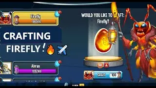 SENDING FIREFLY TO CRAFTING POD (Monster Legends) (+Metro Era Dawn Chest Opening)