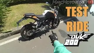 #101 Test Ride KTM Duke 200 | Torsinya Gakuku!!