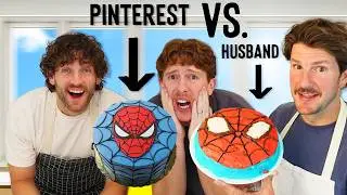 DADS Try to Decorate Cakes | MARVEL THEME