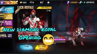Free Fire Diamond Royal Crate Opening😎😎😏😏