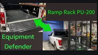 Ramp Rack with equipment defender racks full install!