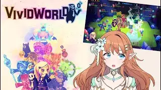 NEW Indie Roguelike Deckbuilder? Vivid World!