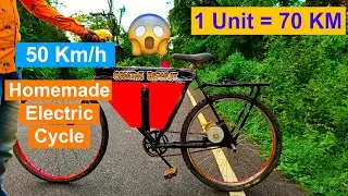 how to make electric cycle at home easy - make high speed electric bike
