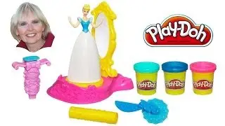 &hearts;&hearts; Play-Doh Disney Princess Spin & Style Cinderella Set