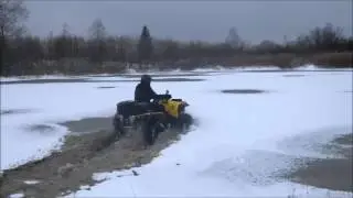Offroad Department CanAm Maverick Outlander Renegade Winterausfahrt / Snow and Water