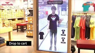 Vivid, A Virtual Trial Room in RedTape Store