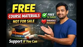 Free University Course Materials | Why I Made This Website for Students BD
