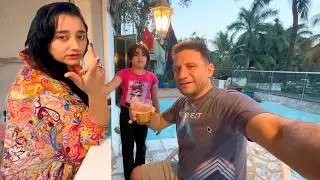 Ghar Par Bana Hair Oil 🌿 | Janet Ki Creative Art 🎨 | A Simple & Beautiful Family Day ❤️