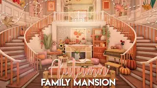 Bloxburg |ೃ⁀➷ Fall Family Mansion! * ˚ || House Build || Daislillia ❀