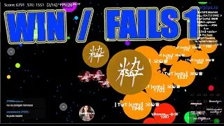 Agar.io Win / Fails #1