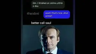 Anime Memes but the unfunny is replaced with Saul Goodman